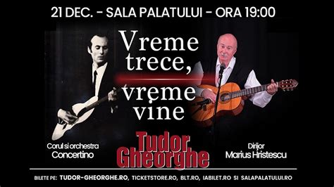 tudor gheorghe concert 2020|tudor gheorghe vreme trece vine.